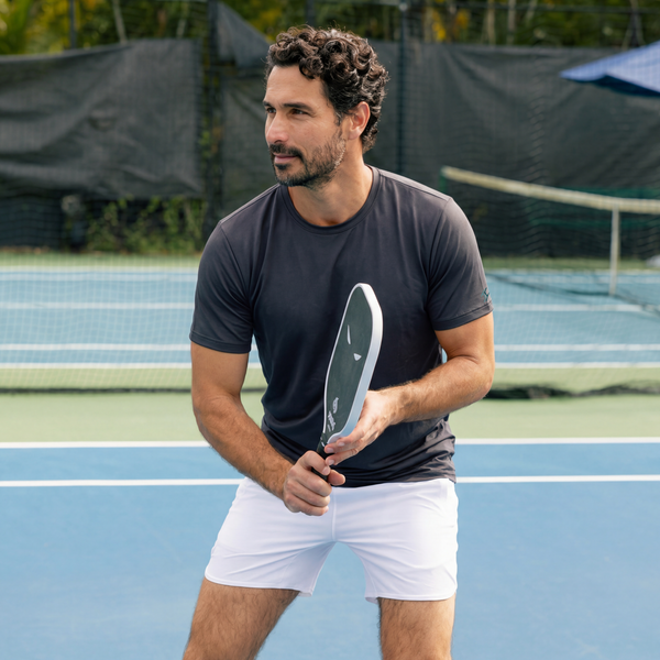 Black Henley T-Shirt